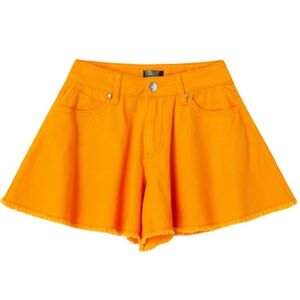 TRUCE Vibrant Orange Young Girls Shorts Size 14
